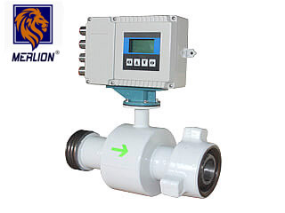 union connection magnetic flow meter