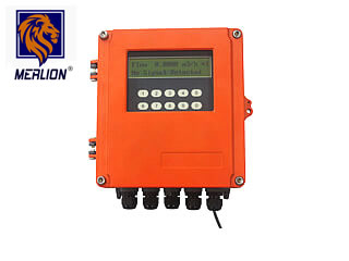 clamped flow meter